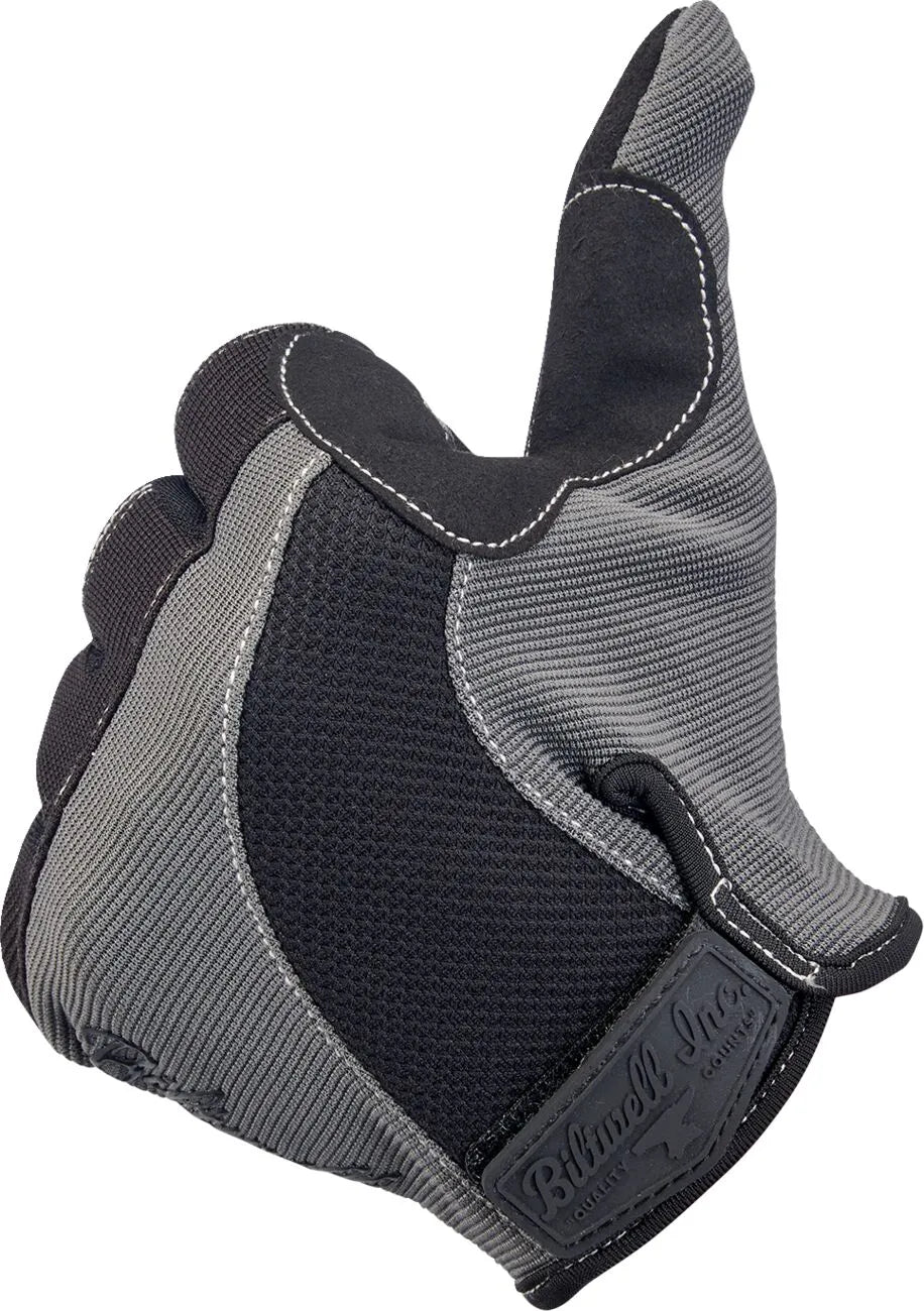Biltwell Moto Handskar Grå/Svart Small bild 5 PMMEDIA:9717425e664c918d