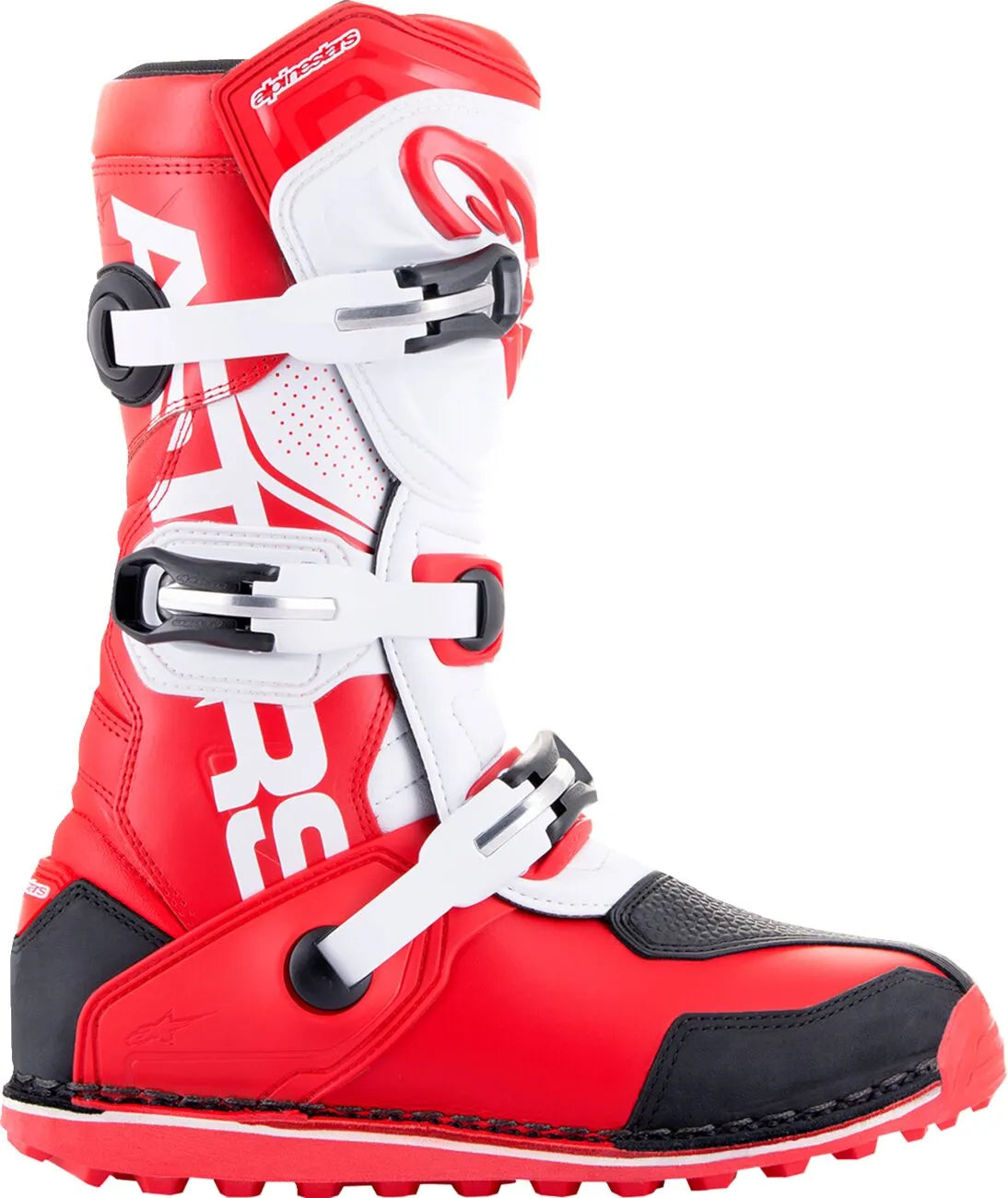 ALPINESTARS Tech-T Motorcykelstövlar Röd/Svart/Vit bild 3 PMMEDIA:7498124e2cf76f43