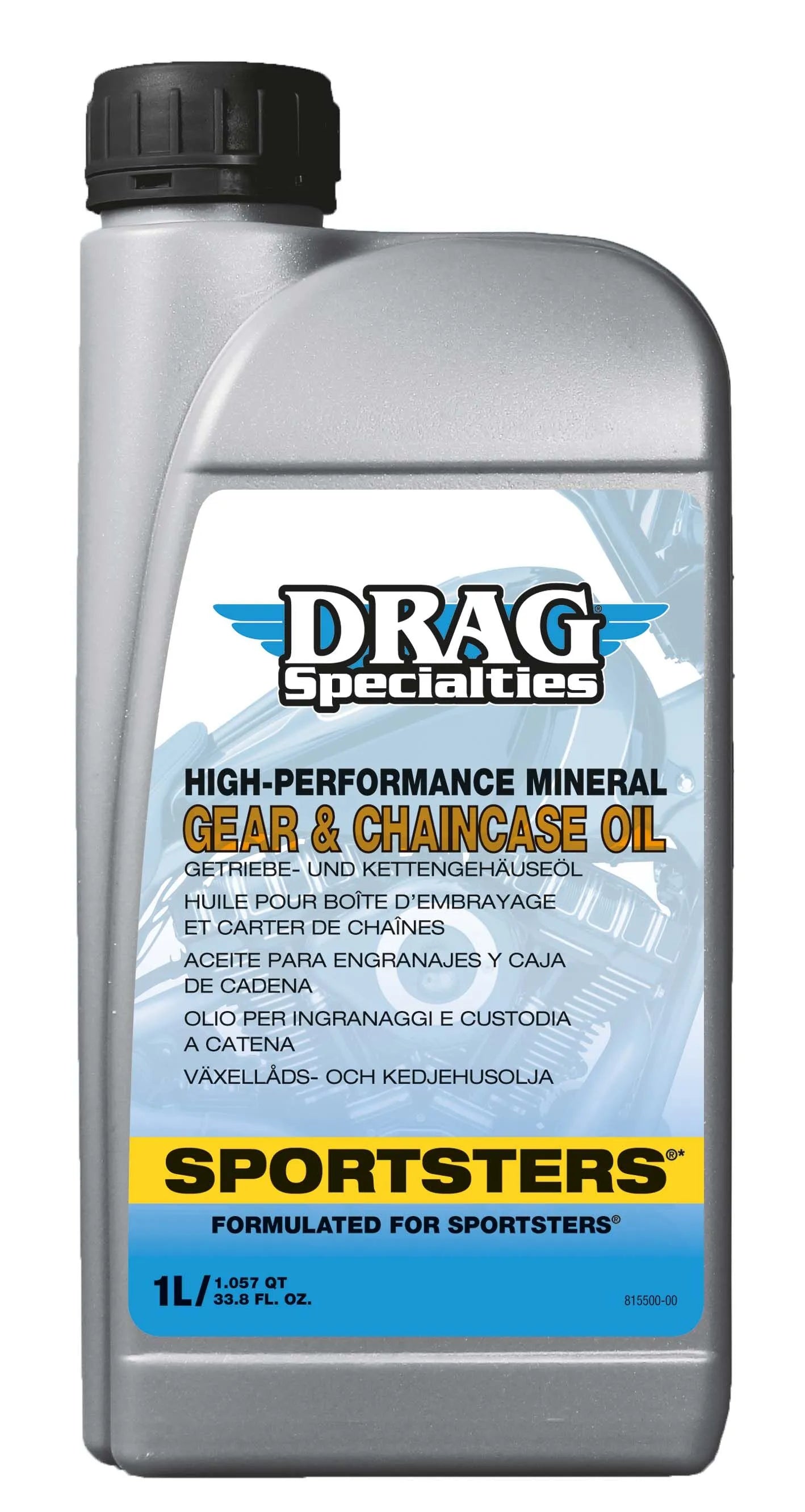 DRAG SPECIALTIES OIL Kedje- och växelolj 1L bild 1 PMMEDIA:be88dcaf9f21d343