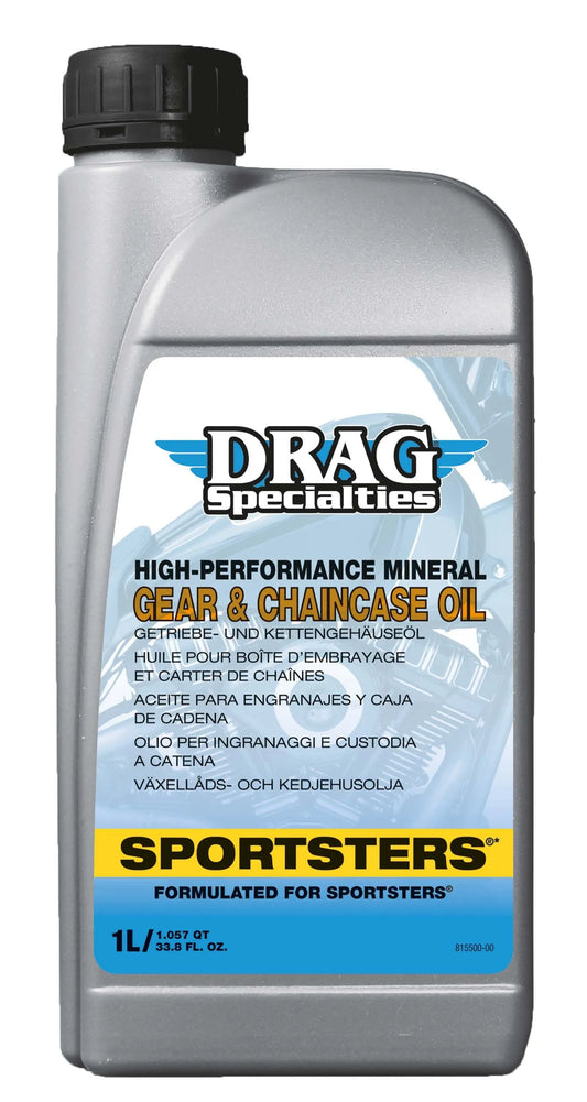 DRAG SPECIALTIES OIL Kedje- och växelolj 1L bild 1 PMMEDIA:be88dcaf9f21d343