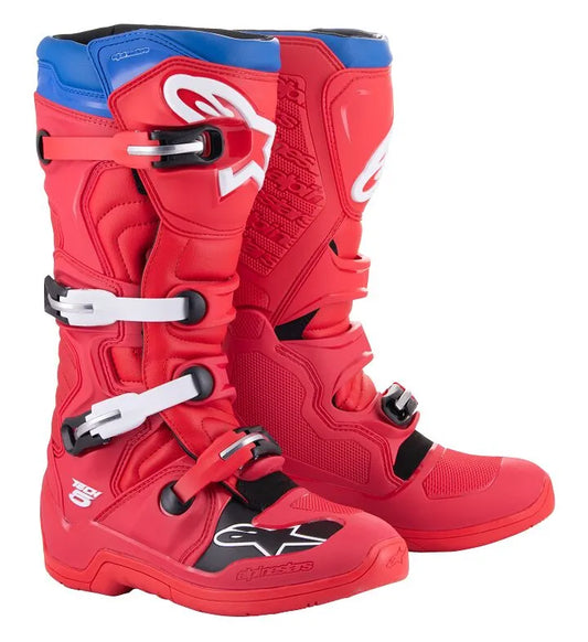 ALPINESTARS(MX) Tech 5 Stövlar Röd/Blå Strl 9 bild 1 PMMEDIA:acbcf615602bf36e