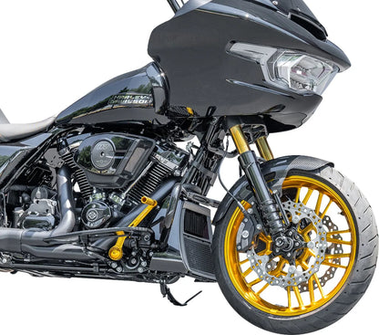 Arlen Ness 19" Cafe Carbon Fiber Front Fender Harley bild 6 PMMEDIA:aae59dbebee45e22