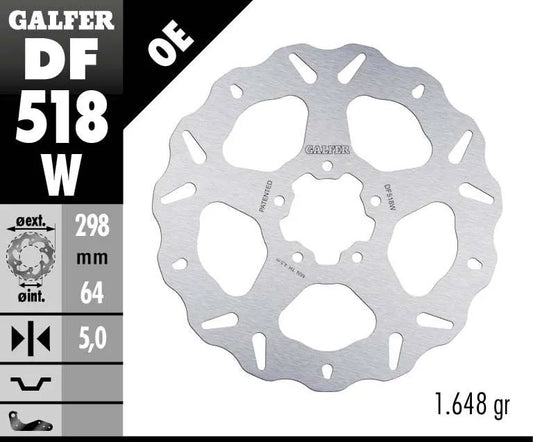 GALFER Wave® bromsskiva fram bild 2 PMMEDIA:3a30f8c90aea3c06