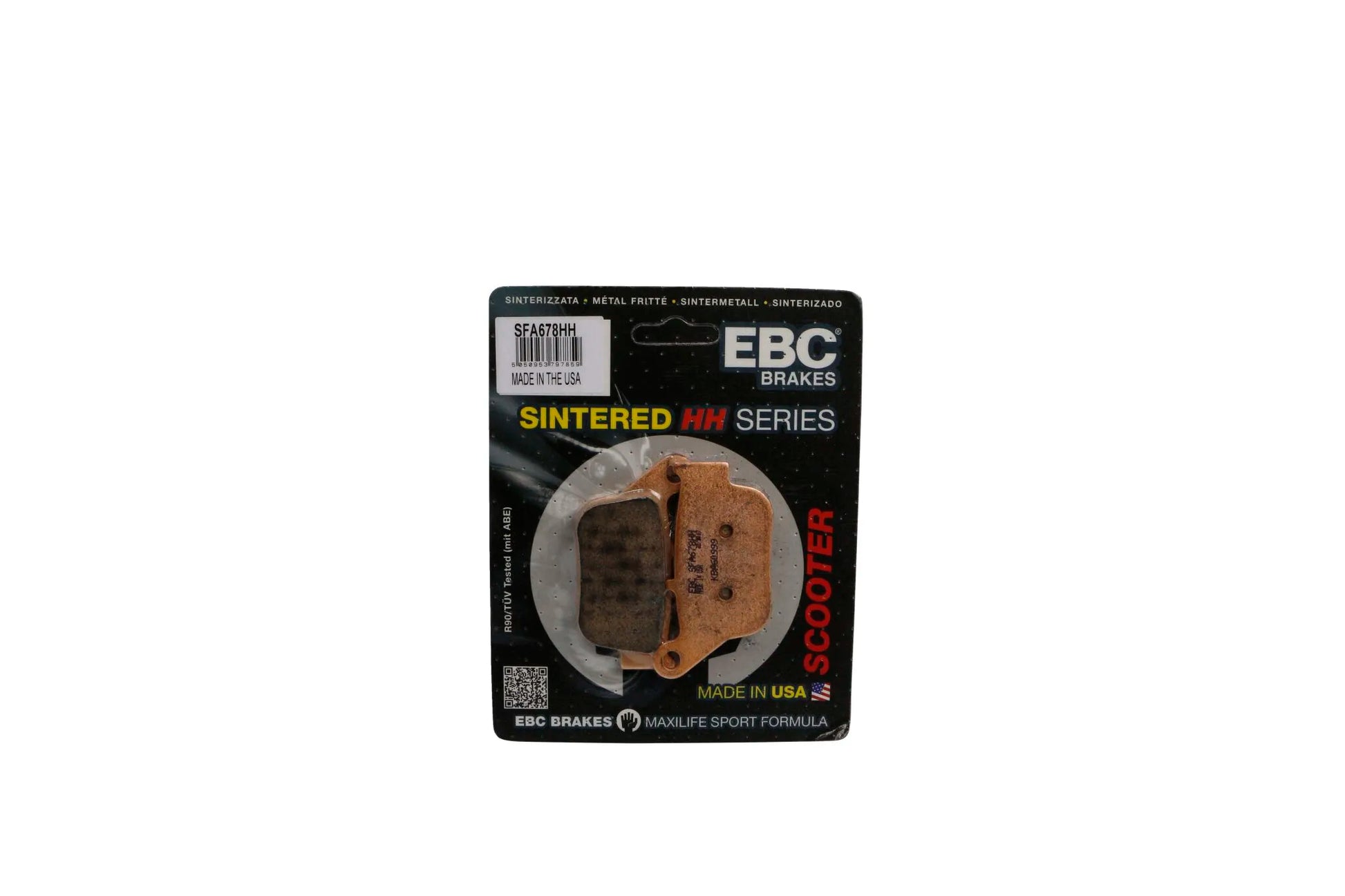 EBC SFA-HH Sinterade Bromsbelägg för Scooter bild 1 PMMEDIA:e6e993854bf88449