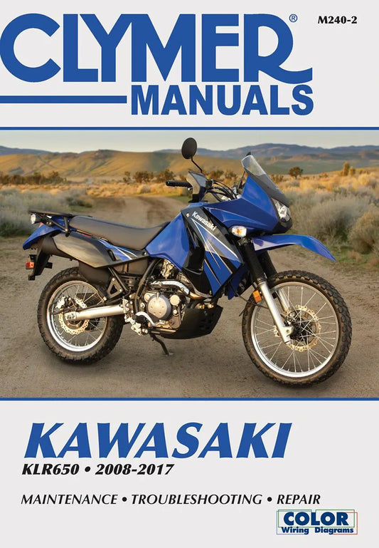 CLYMER Service Manual för KAWASAKI KLR650 2008-2017 bild 1 PMMEDIA:7cdd785661ef7a20