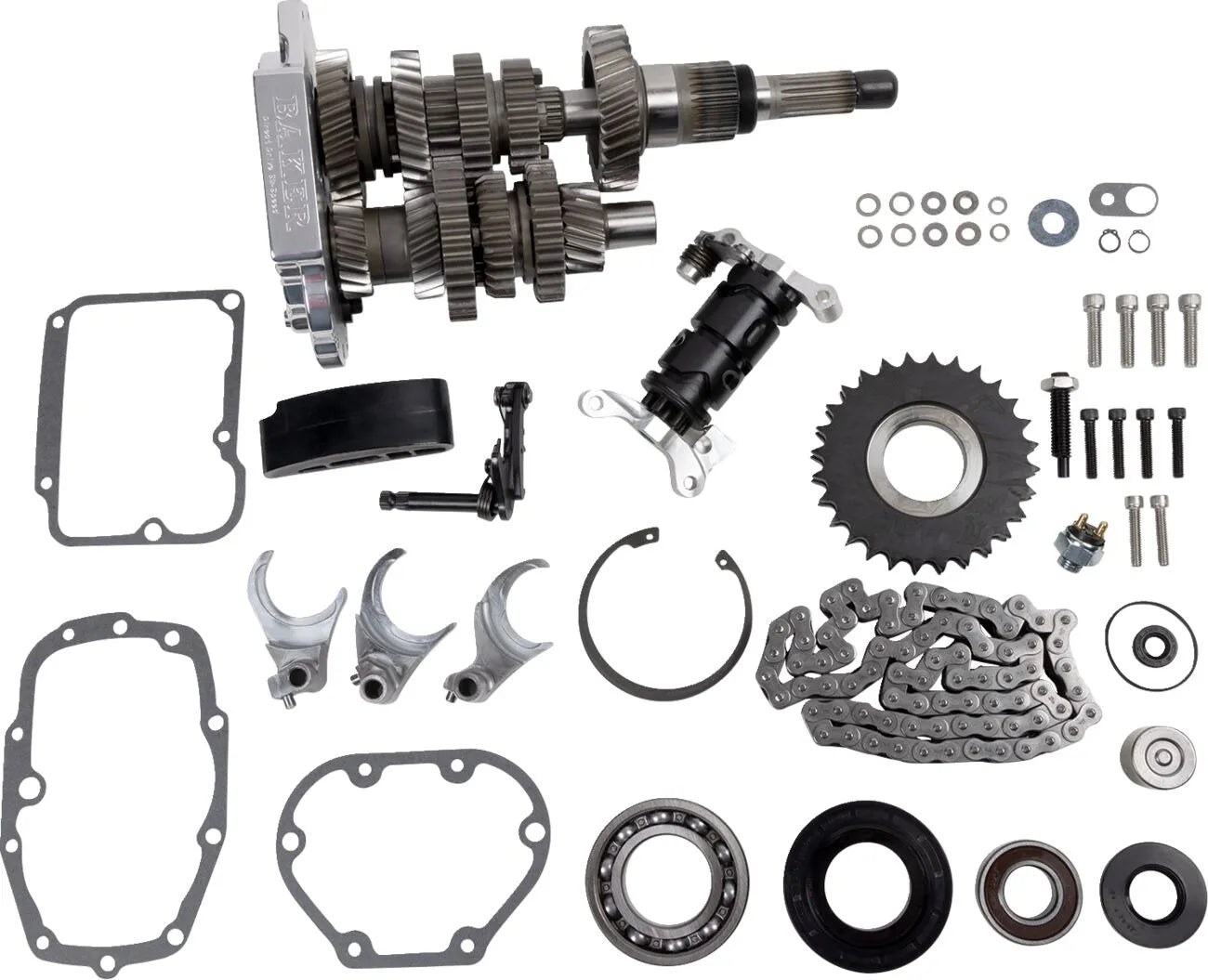 BAKER DRIVETRAIN Direct Drive 6-Växlad Växelkit bild 1 PMMEDIA:ba543dfbbb966159