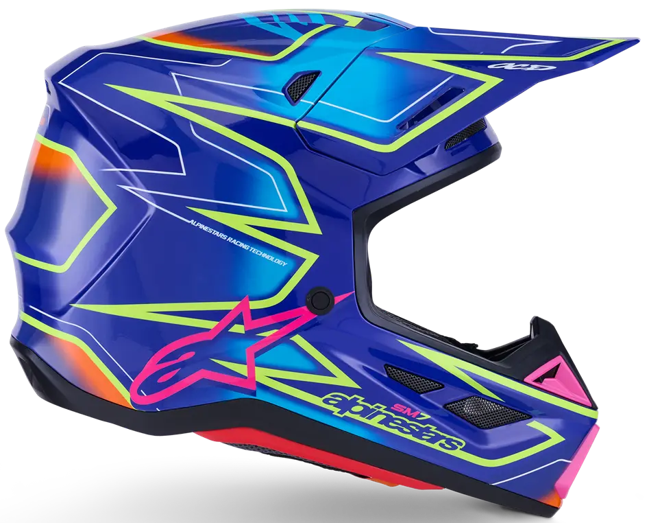 Alpinestars(Mx) S-M7 Cast Offroadhjälm integral vuxen bild 6 PMMEDIA:2173fed931bd5d2f