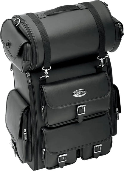 SADDLEMEN EX2200 Sissy Bar Bag med Roll Bag bild 1 PMMEDIA:fc944b61448de073