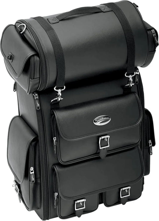 SADDLEMEN EX2200 Sissy Bar Bag med Roll Bag bild 1 PMMEDIA:fc944b61448de073