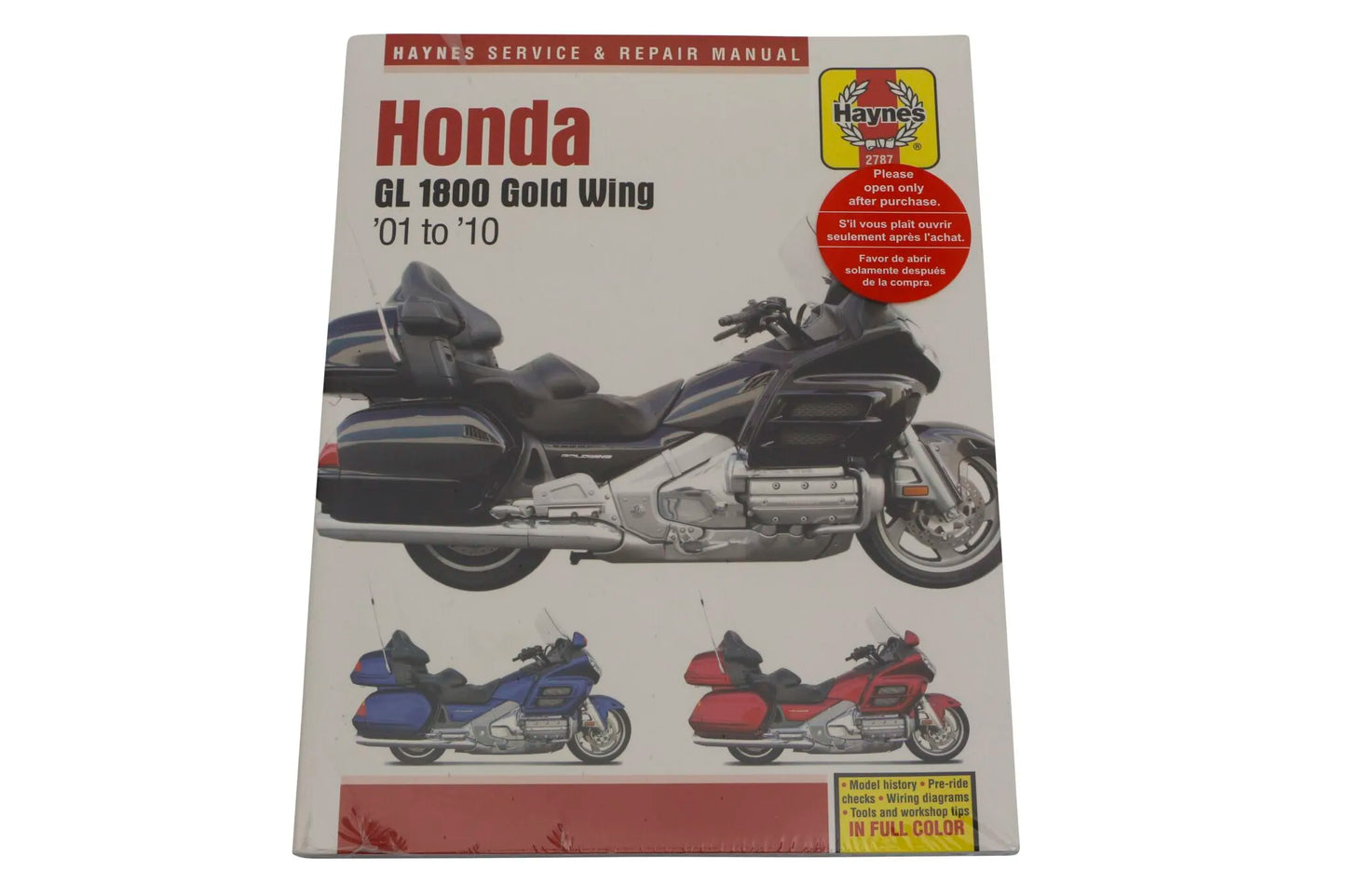 HAYNES Servicehandbok för HONDA GL 1800 GOLDWING bild 1 PMMEDIA:eb83739be4948a14