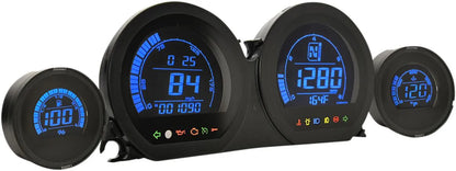 Koso North America HD-03 - Four-Piece LCD Gauge Kit Hastighetsmätare bild 1 PMMEDIA:e12415b5e62bc20c