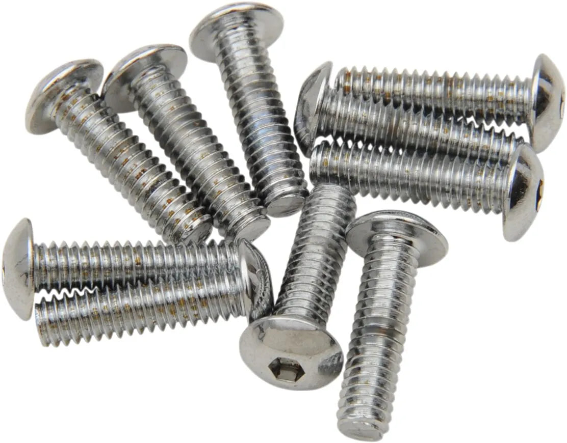 DRAG SPECIALTIES Button Head Ersättningsbultar 8-32 x 1/2" bild 1 PMMEDIA:7460fe2711348c2f