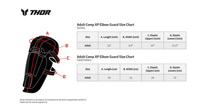 Thor Comp XP Elbow Guards Armskydd bild 3 PMMEDIA:4ee7293908dfcf42