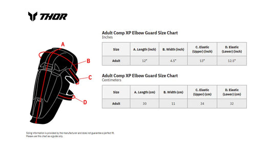 Thor Comp XP Elbow Guards Armskydd bild 3 PMMEDIA:4ee7293908dfcf42