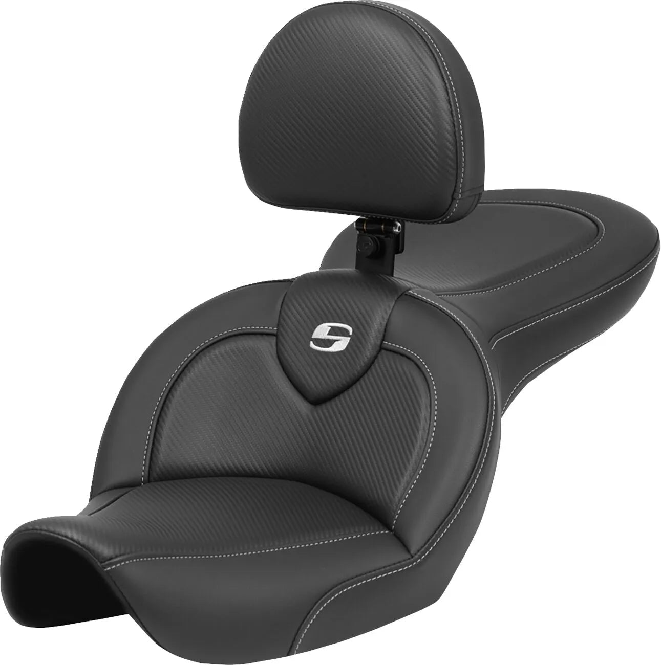 Saddlemen Roadsofa™ Carbon Fiber Seat Sadlar Harley Dyna Glide bild 11 PMMEDIA:eac730c50ceb1e00