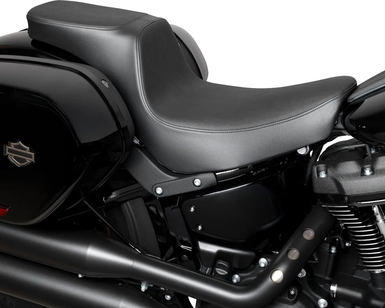 Drag Specialties Seats Predator 2-Up Seat Sadlar Harley Softail bild 17 PMMEDIA:9b75ac2f7610fc13