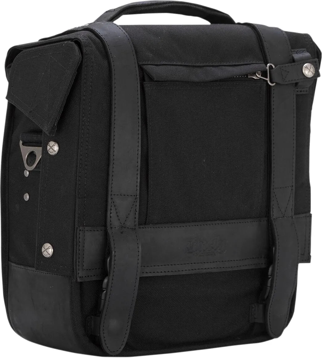 Burly Brand Voyager Detachable Waxed Cotton Saddlebag Sidoväskor & tillbehör bild 9 PMMEDIA:c8f4d4ad88d23fe9