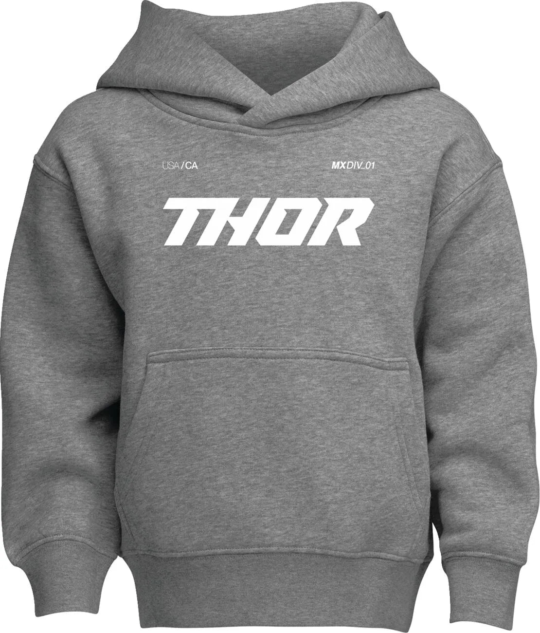THOR Youth Brave Pullover Hoodie Grå XL bild 1 PMMEDIA:253804ce33c257f1