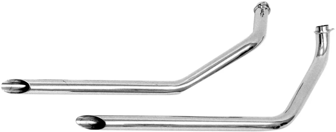 Paughco Staggered Dual Slash Cut Drag Pipes Kompletta avgassystem Harley bild 1 PMMEDIA:686e6ed2277a19bc