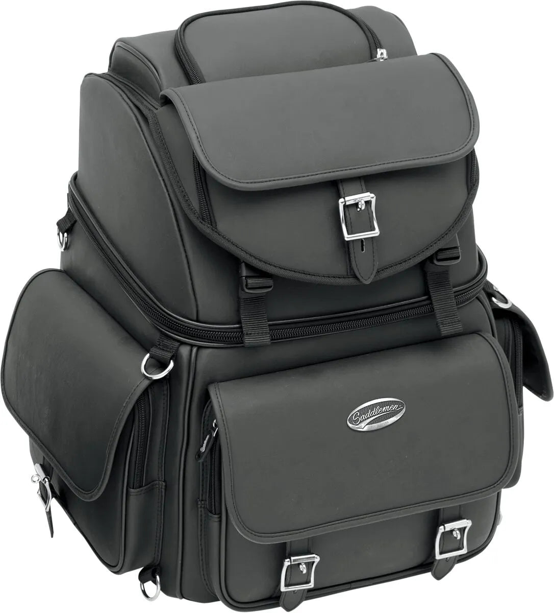 SADDLEMEN BR3400EX Sissy Bar Bag med Ryggstöd bild 1 PMMEDIA:210c3e8a167d2185