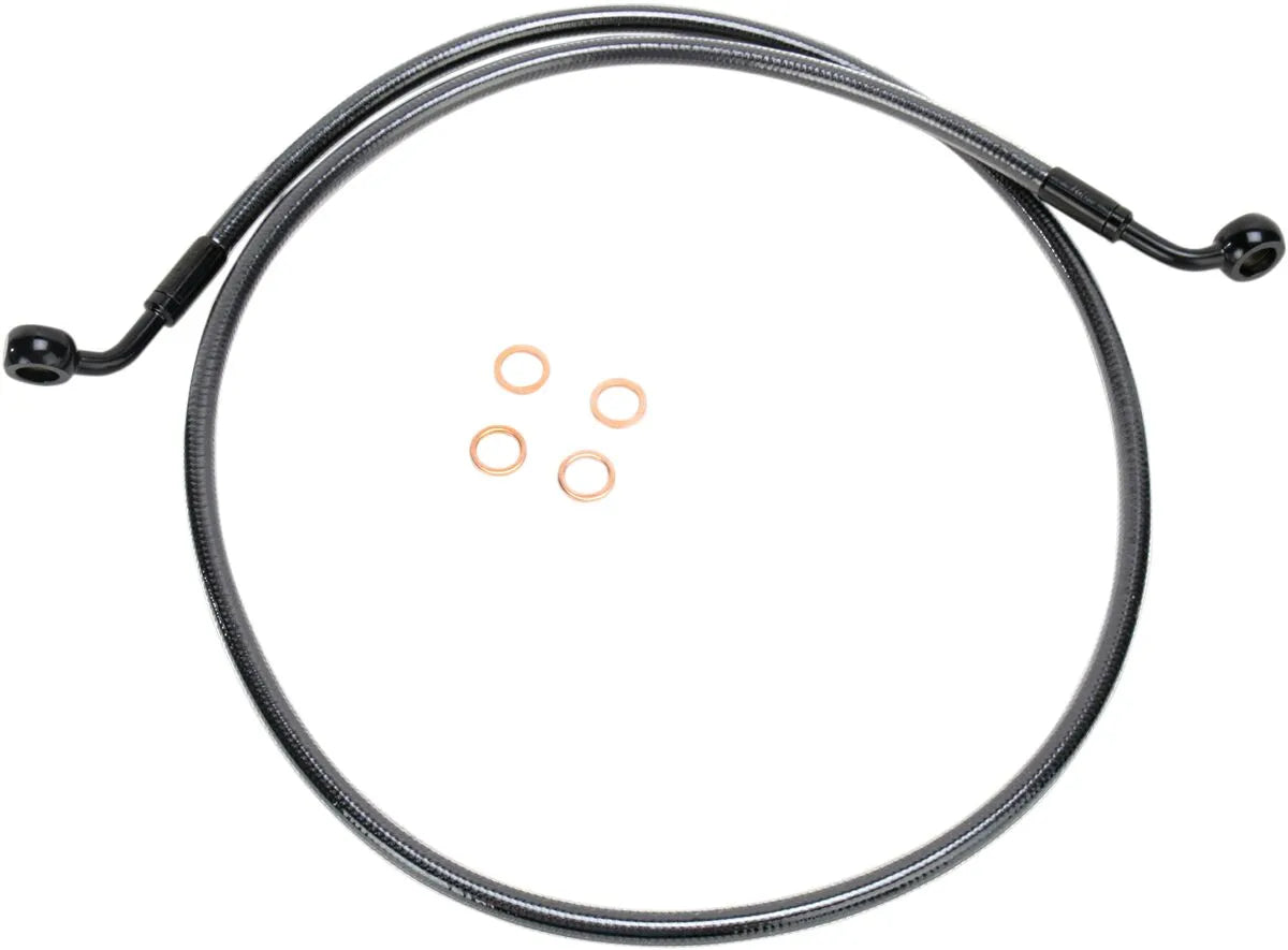 Magnum Shielding E-Z Align Braided Single Disc Front Brake Line Bromsslangar rostfritt stål bild 10 PMMEDIA:f364bd53fc8df0c7
