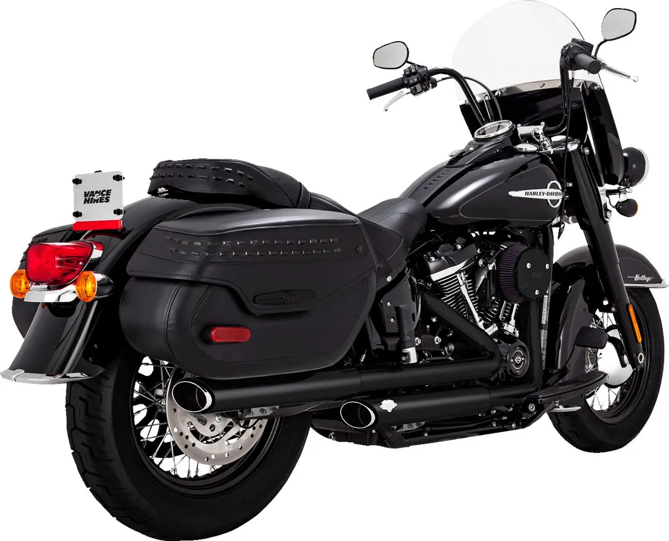Vance Hines Twin Slash 3" Slip-On Mufflers Ljuddämpare Harley bild 1 PMMEDIA:7070533d9f80f1df