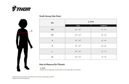 THOR Youth Sportmode Synth Jersey Svart XL bild 7 PMMEDIA:ffa5a307bffe35b9