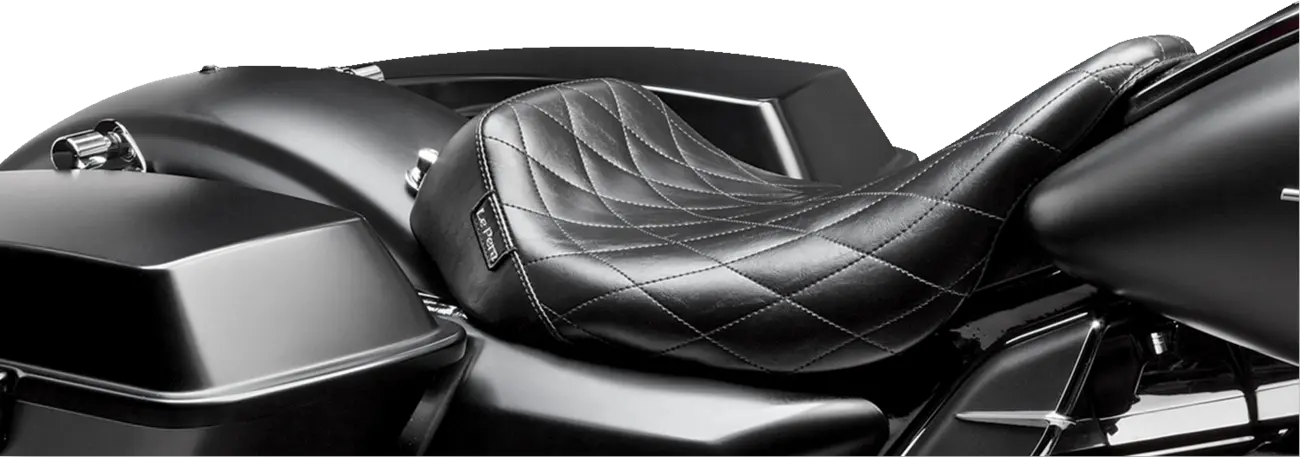Le Pera Bare Bones Solo Seat Sadlar Harley Touring bild 8 PMMEDIA:bd17b7e39a97b255