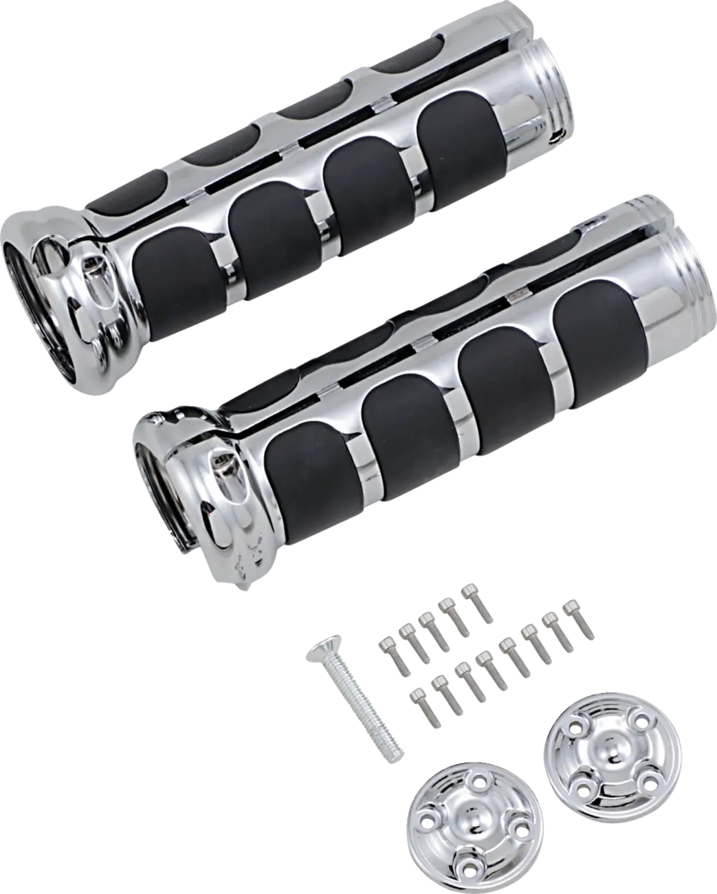KURYAKYN ISO® Grepp Clamshell för Värmegrepp Chrome bild 1 PMMEDIA:c6ea726dbf6d7cfc