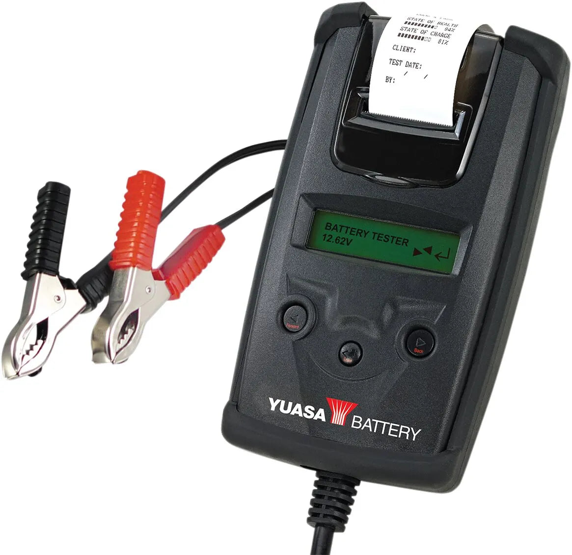 YUASA Digital Batteritestare med Printer bild 1 PMMEDIA:efe3fb2cac764747