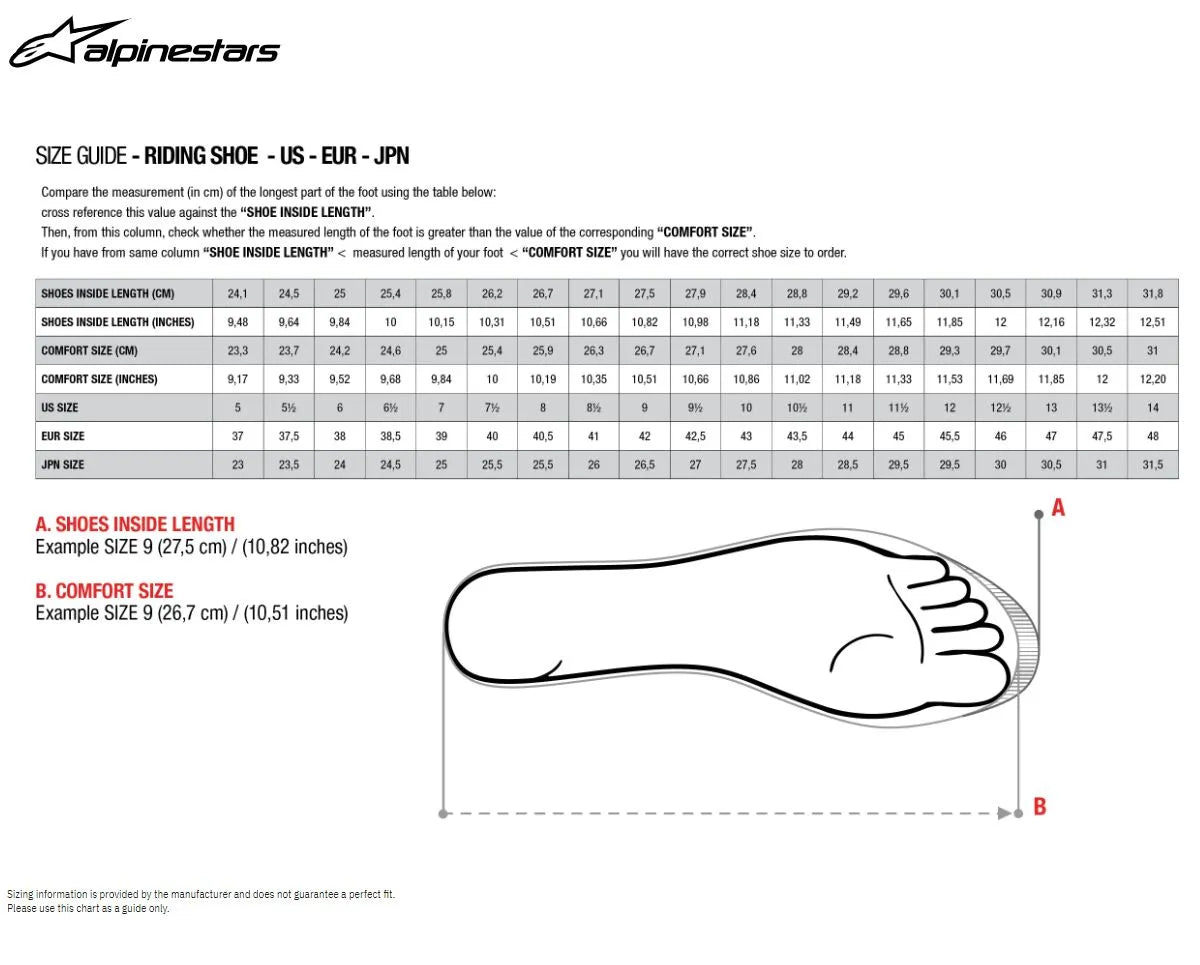 ALPINESTARS Faster-3 Rideknit® Motorcykelskor bild 9 PMMEDIA:718df9d2f7e66f56