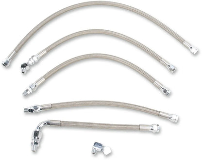 Drag Specialties Stainless Steel Braided Oil Line Kit Oljelinor bild 9 PMMEDIA:dcfa1a9efae4568d
