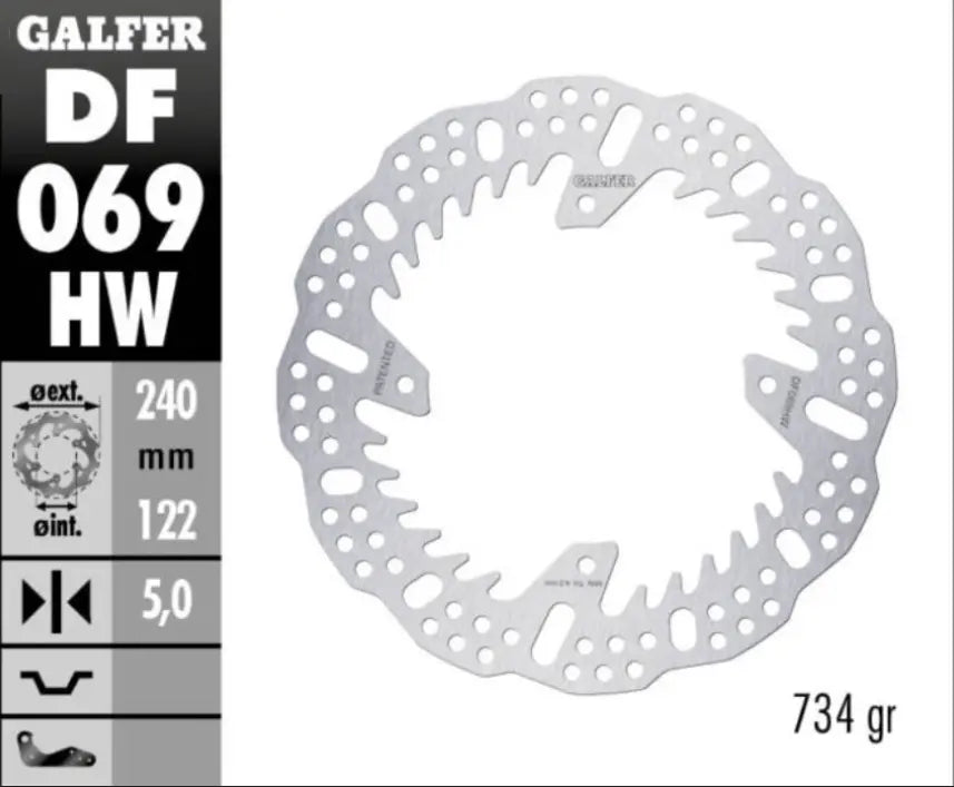 Galfer Cubiq Brake Rotor Bromsskivor street bild 4 PMMEDIA:b46222288543bb1d