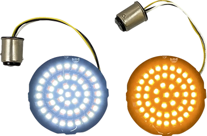 CUSTOM DYNAMICS Genesis® 4 Amber/Vit LED Blinkersats 1157 bild 1 PMMEDIA:c9a085672dd33c9e