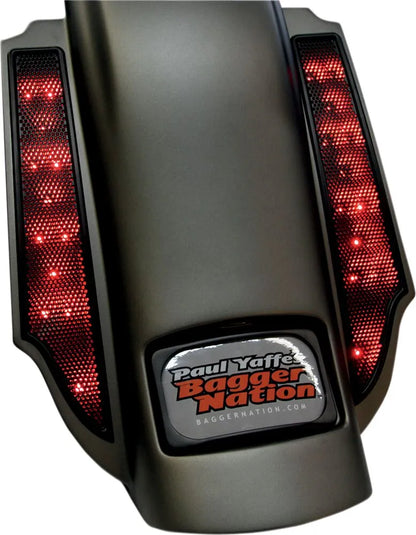 PAUL YAFFE BAGGER NATION Super-Bright LED Röd bild 1 PMMEDIA:ad2cd23e106d64cf
