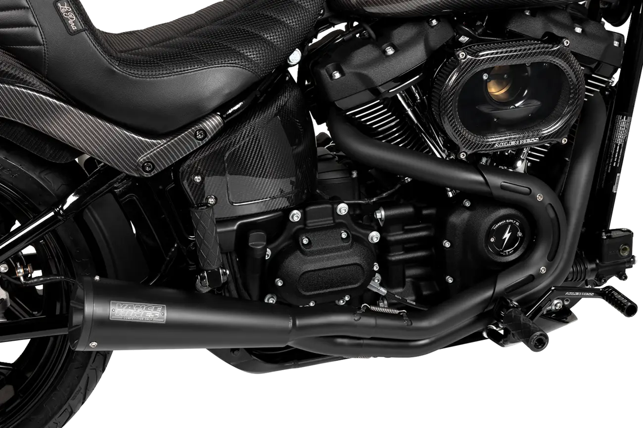 Vance Hines 2-into-1 Upsweep Exhaust System Kompletta avgassystem Harley bild 10 PMMEDIA:5a31270b99f21f34