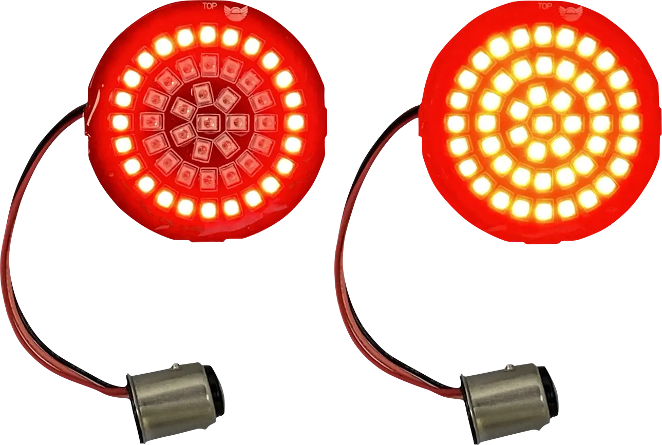 CUSTOM DYNAMICS Genesis® 4 Red Ring LED Blinkersats 1157 bild 1 PMMEDIA:2f7e52d4b6bc7c06