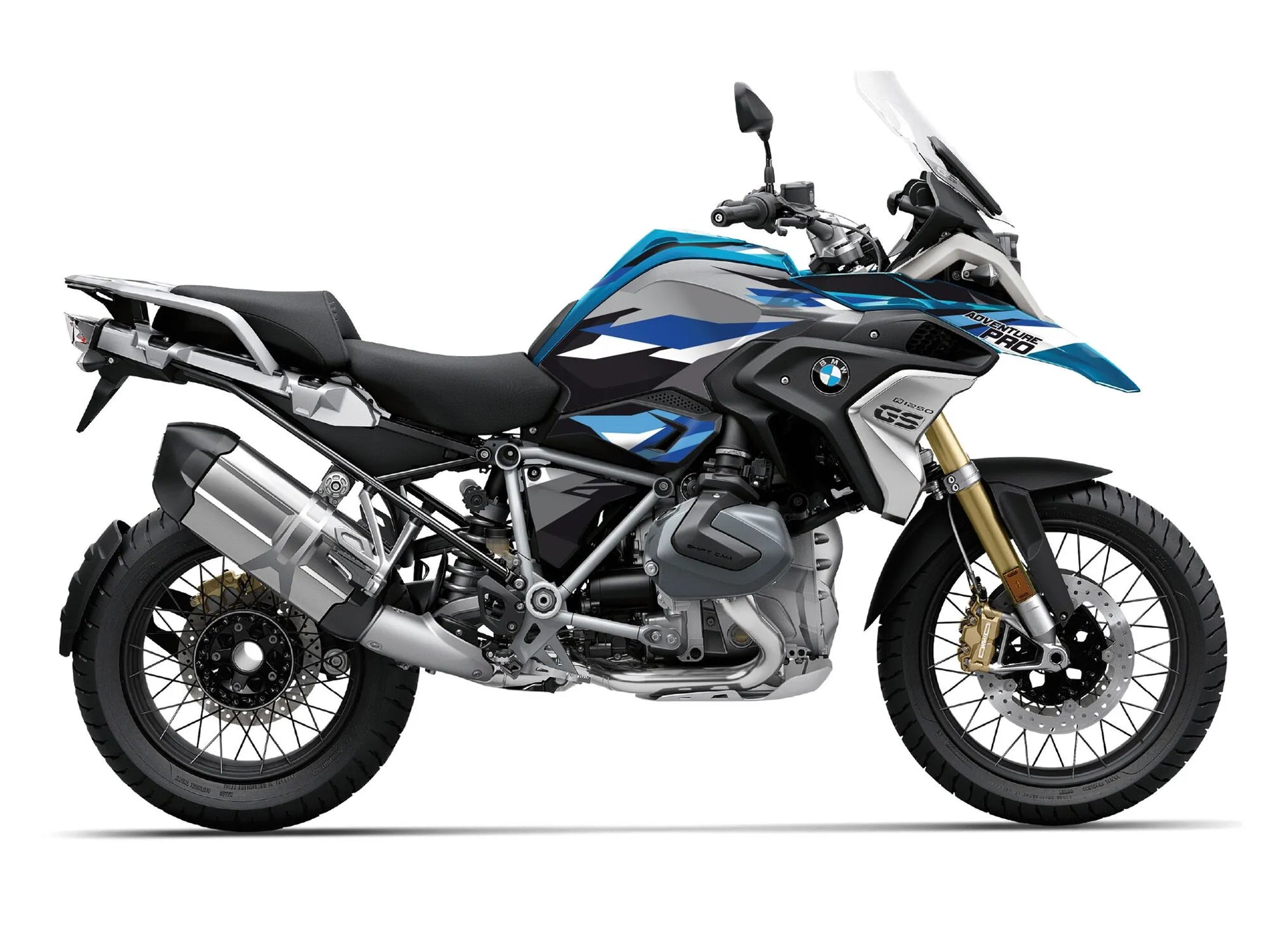 UNIRACING Dekal Kit R1250GS ADV Blue bild 1 PMMEDIA:63102379f39248e3