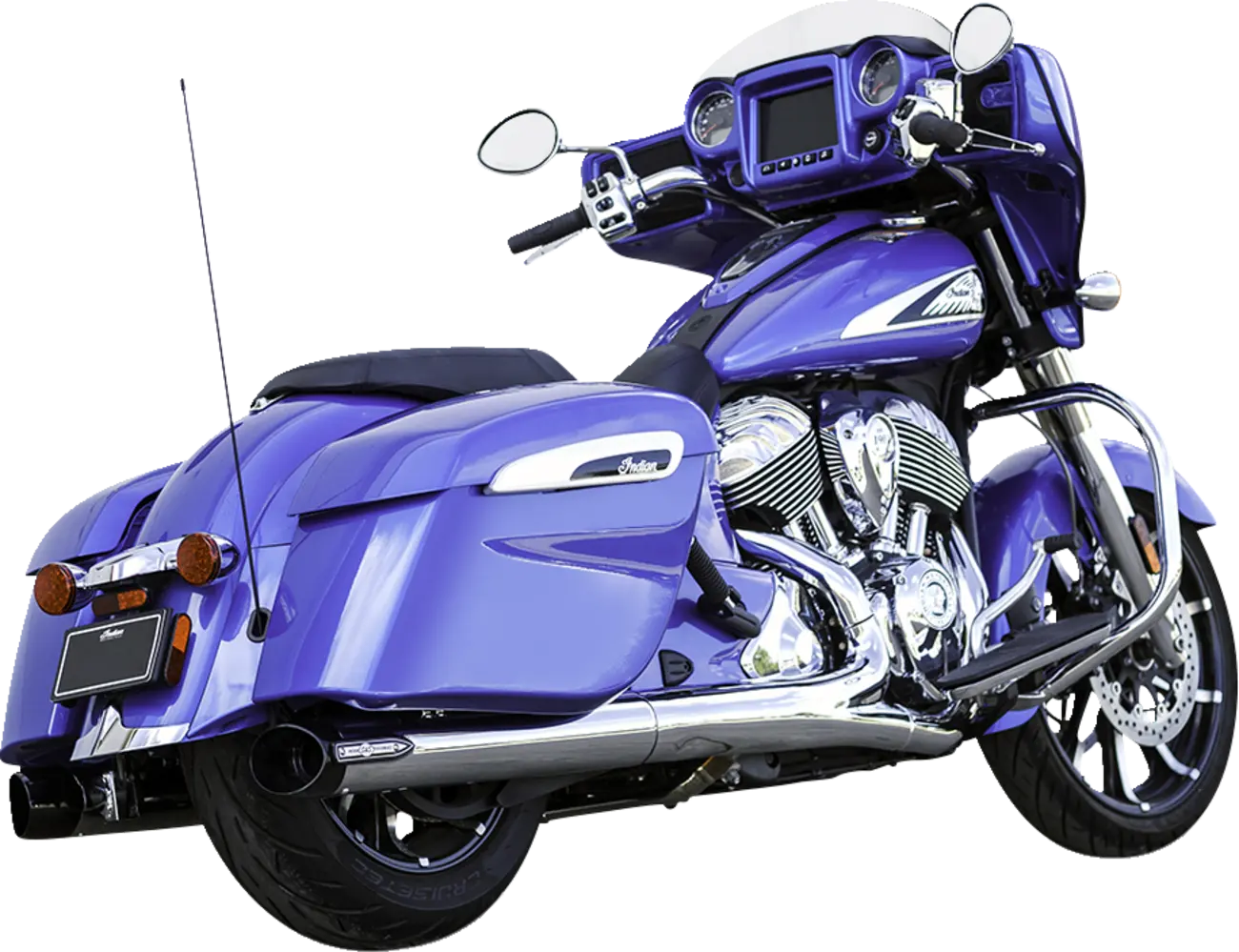 S S Cycle 4" Broadhead Slip-On Mufflers Ljuddämpare Harley bild 17 PMMEDIA:d4ee85e475ab6f16