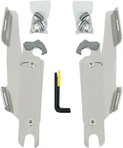Memphis Shades Hd Fats/Slim Windshield Trigger-Lock Complete Mount Kit Fästdelar & kit för vindrutor bild 14 PMMEDIA:c2ad89626ff11d72