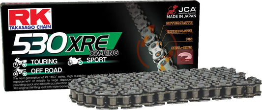 RK 530 XRE Motorcykelkedja 100 länkar bild 1 PMMEDIA:9b5d94715f5d6f36