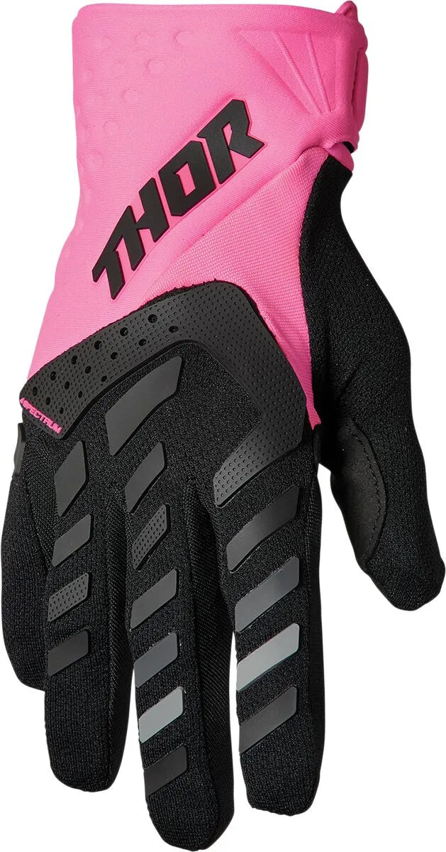 Women's Spectrum MC-handskar svart/pink, storlek M bild 1 PMMEDIA:7fdff08bb4f4641a