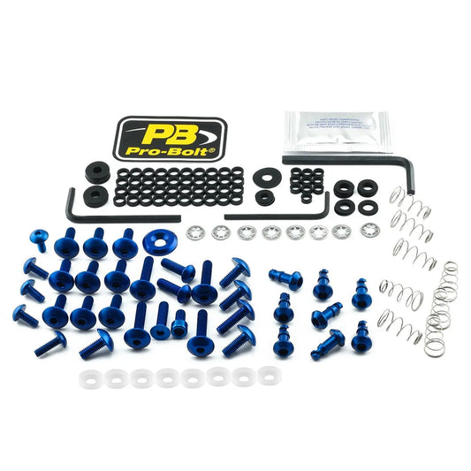 PRO BOLT Aluminium Fairing Bolt Kit för Yamaha – Blå bild 1 PMMEDIA:6df3a39741be9594