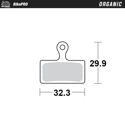 MOTO-MASTER Organiska Bromsbelägg bild 1 PMMEDIA:25bdd10f46a132dd