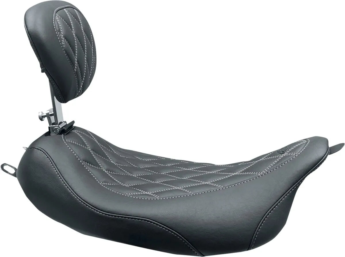 Mustang Wide Tripper™ Solo Seat Sadlar Harley Touring bild 2 PMMEDIA:2d274362a7c6cdc8