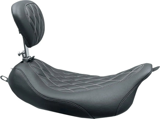 Mustang Wide Tripper™ Solo Seat Sadlar Harley Touring bild 2 PMMEDIA:2d274362a7c6cdc8