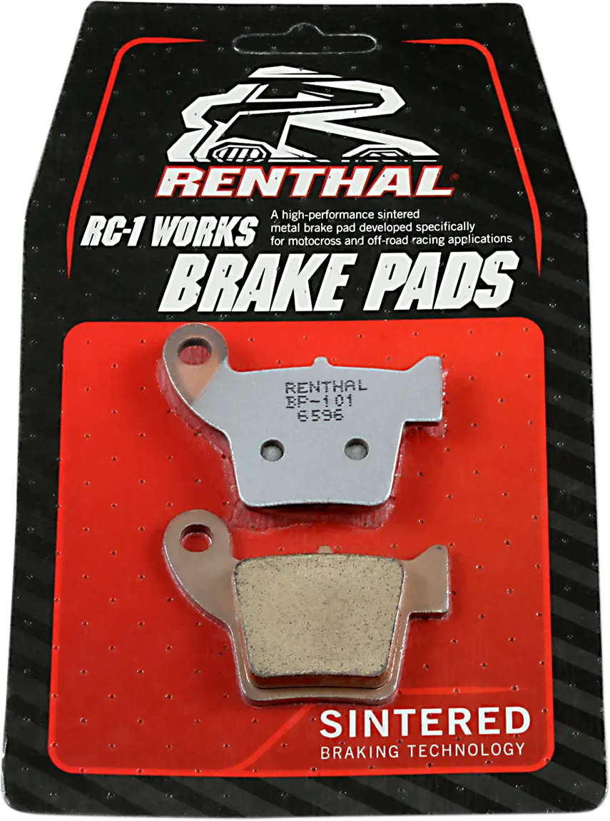 RENTHAL RC-1 Works Sinterade Bromsbelägg Bak bild 1 PMMEDIA:a8cf75768bb721de