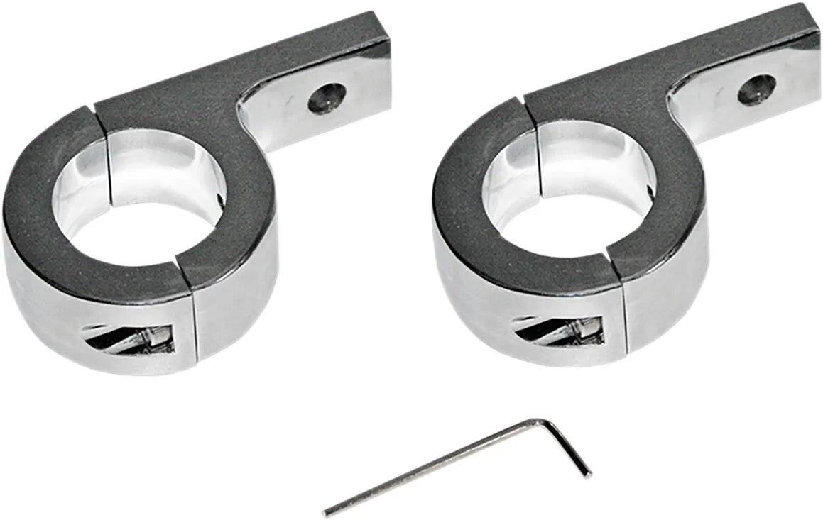 CUSTOM DYNAMICS Fästen 1,25" klämma krom, par bild 1 PMMEDIA:552db8ca9c40e9a9