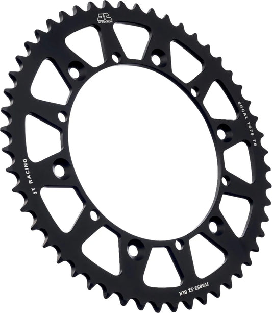 JT SPROCKETS RaceLite Aluminium Bakdrev 52T Yamaha Svart bild 1 PMMEDIA:8aca36457cdc067e