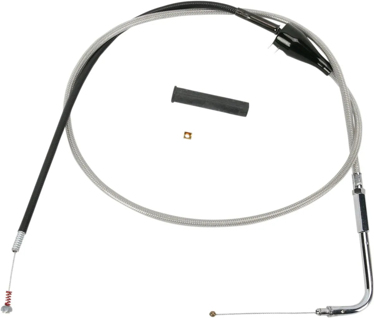 Drag Specialties Stainless Braided Idle Cable Tomgångskablar bild 9 PMMEDIA:ebb1daaa0d0f28ad